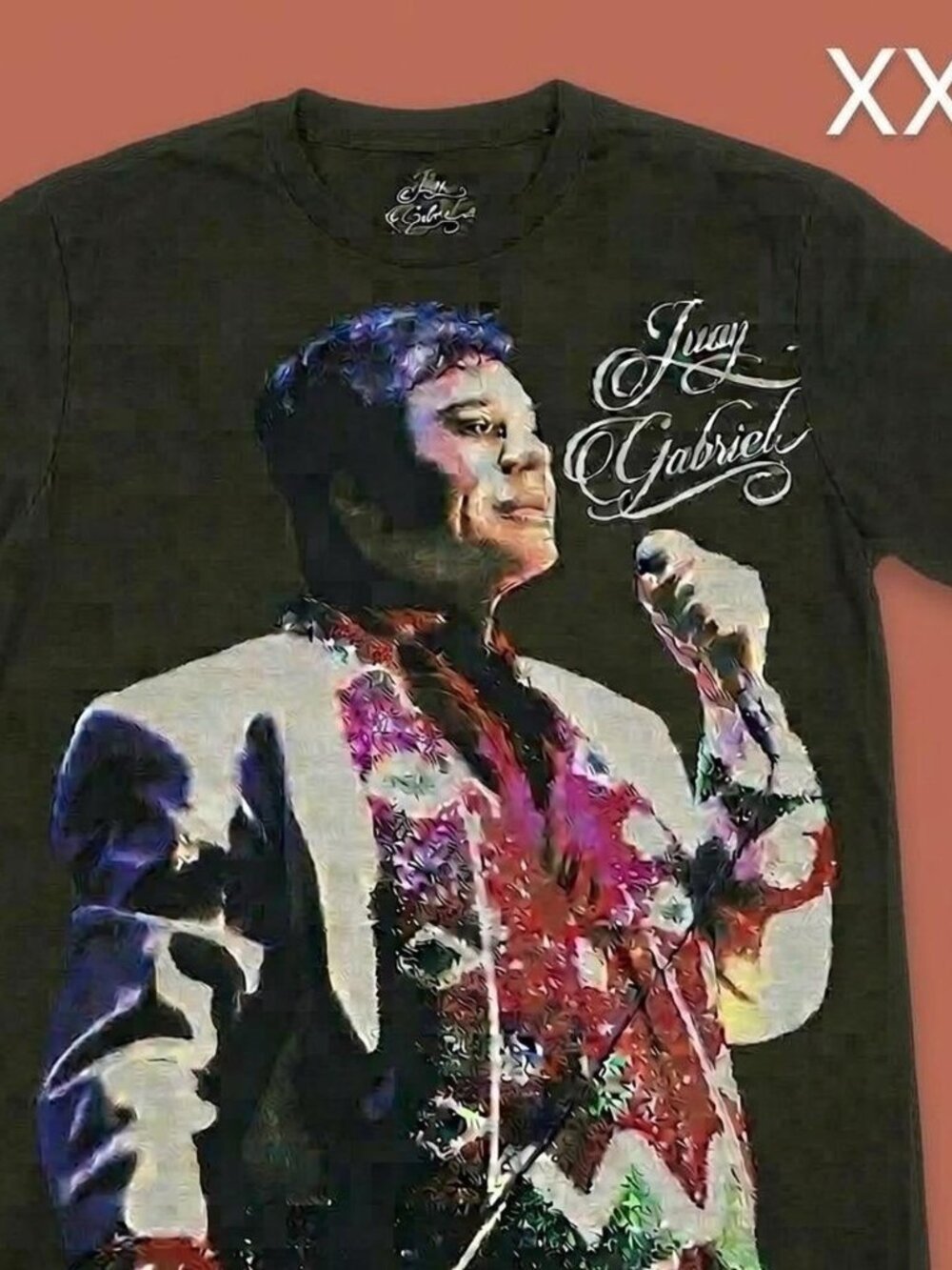 Juan Gabriel Officially Licensed 2024 Graphic T-Shirt, Size: XXL, NWT